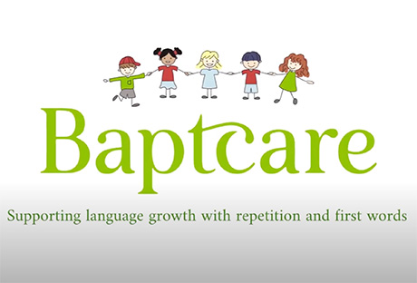 Baptcare first words repetition text