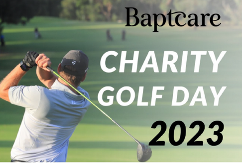 Baptcare Charity Golf Day 2023 poster